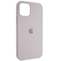 Чехол iPhone 14 Plus, Silicon Case - Белый камень №10