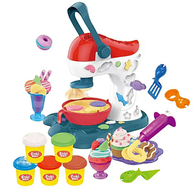 Тісто для ліплення Фабрика Солодощів EK 6055 25 елементів 5 кольорів тіста кухонний комбайн форми