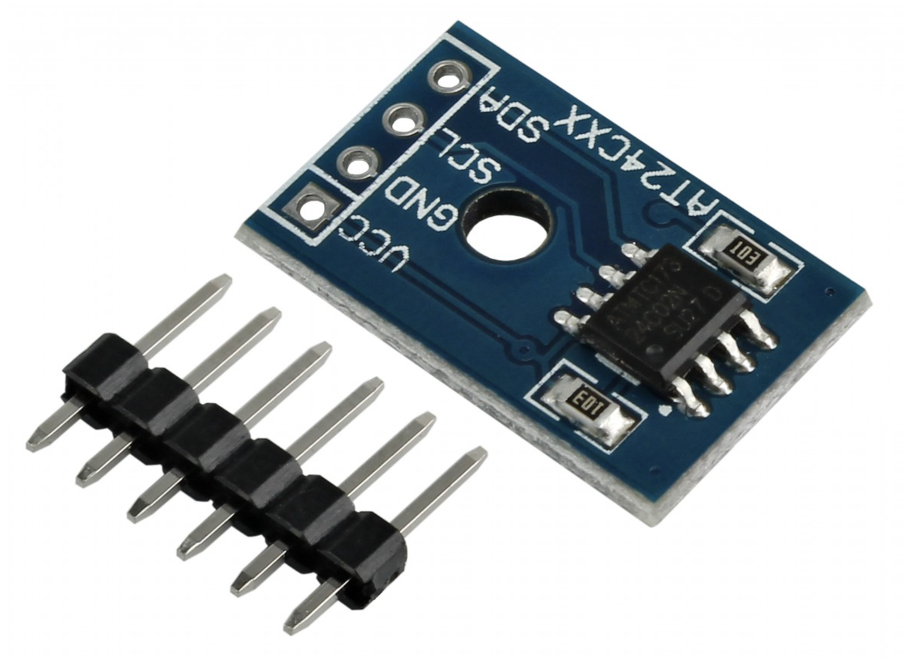 AT24C02 - I2C модуль EEPROM пам'яті 0.25 кбайт