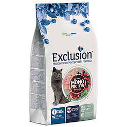 Exclusion Noble Grain Cat Sterilized +7 Chicken-Монопротеїновий корм з куркою для стерилізованих кішок 300гр