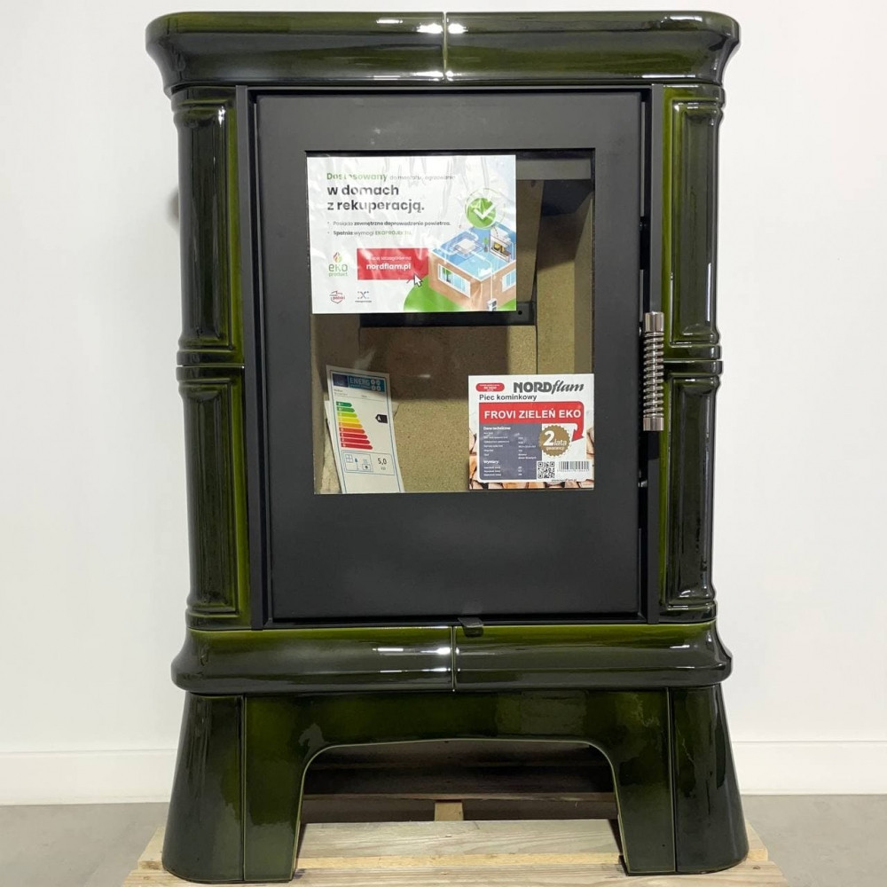 ІЗРАЗОВАНИЙ ПІЧ NORDFLAM FROVI GREEN, фото 1