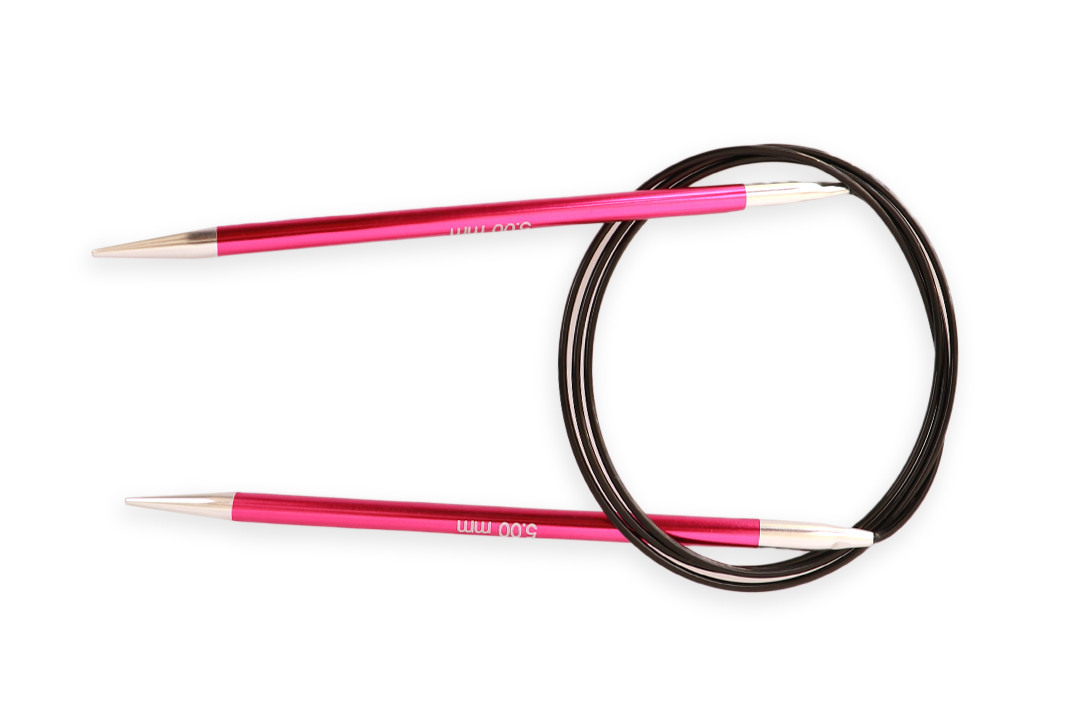 Кругові спиці 5.00мм-100см Zing, KnitPro, фото 1