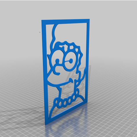 3D-картина Симпсоны