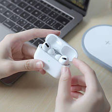 Безпровідні навушники безпровідні з мікрофоном Borofone BW04 Bluetooth White (BW04), фото 4