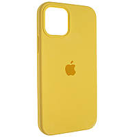 Чехол iPhone 12 Pro Max, Silicon Case - Желтый №4