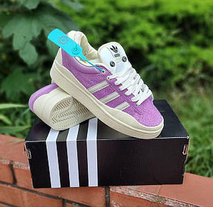 Жіночі Кросівки Adidas Campus x Bad Bunny Violet 37-38-39-40