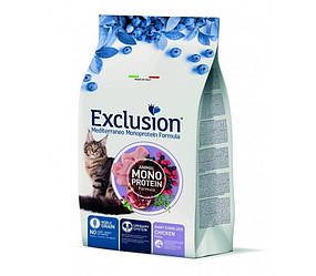 Exclusion Noble Grain Cat Sterilized Chicken-Монопротеїновий корм для стерилізованих кішок великих порід 1.5кг
