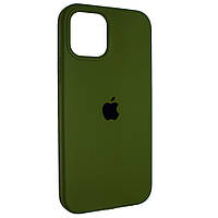 Чехол iPhone 12 Pro, Silicon Case - Хаки №48
