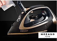 Беспроводной утюг, Mozano Ultimate Smooth 2600 Вт Gold, Утюг керамический ,Утюг автоотключение, Хорошие утюги