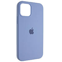 Чехол iPhone 11 Pro Max, Silicon Case - Кремово-лиловый №5