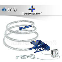 Гнучкий шнековий транспортер для зерна 12 м.п. 220 В