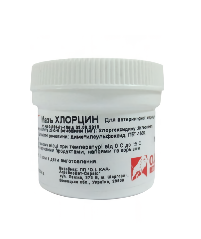 Мазь Хлорцин 20 г O.L.KAR. (аналог мазь унисан) (ID#443602988), цена ...