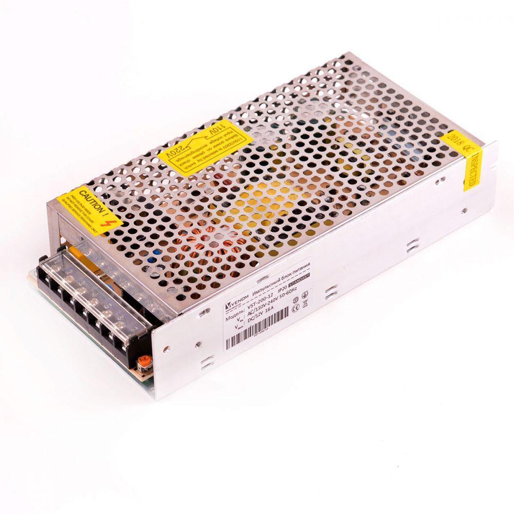 Блок живлення Venom Негерметичний 12 V 200 Вт Standart, фото 1