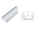 Профіль Venom анодований накладний (LP-7) Premium, фото 2