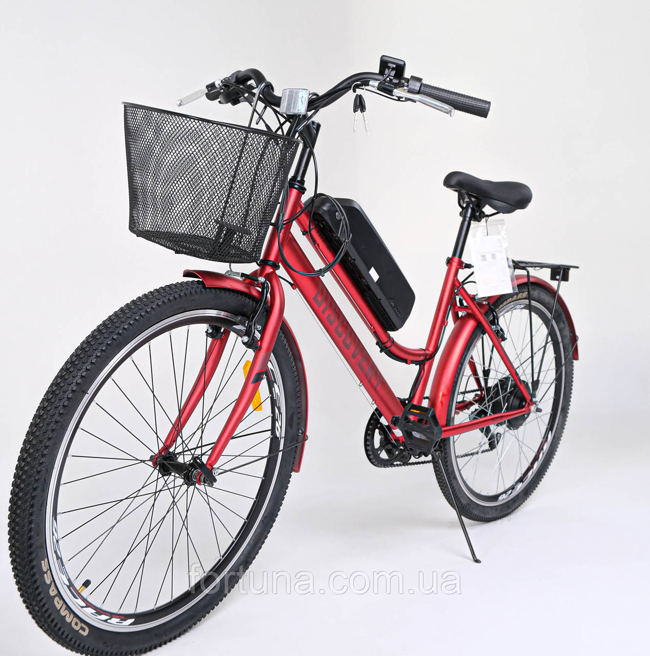 Електровелосипед Dickovery COMPASS (26" 36V 500W, 13000Ah) ПЛАСТИКОВИЙ БОКС