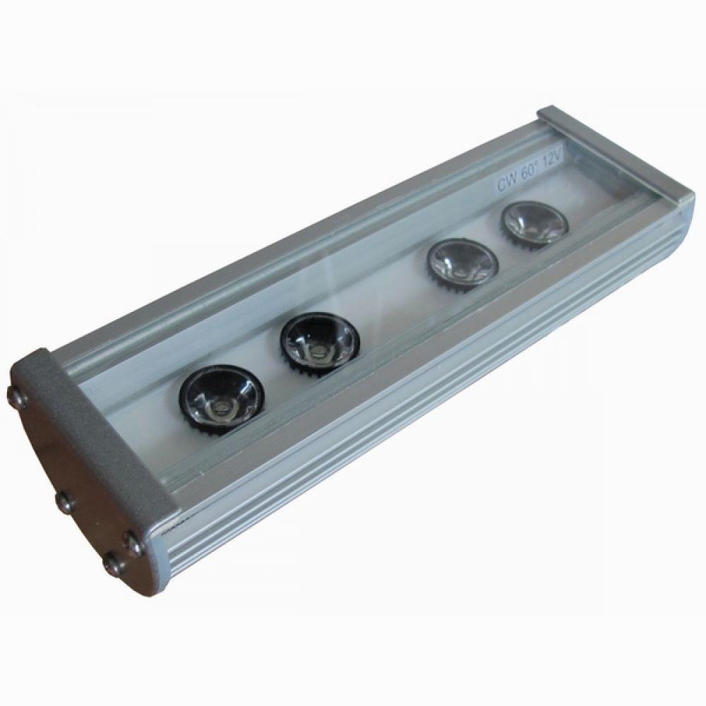 Лінійний світлодіодний прожектор LS Line-1-20-04-C-12V IP20 196 мм (04С) Холодно-білий, фото 1