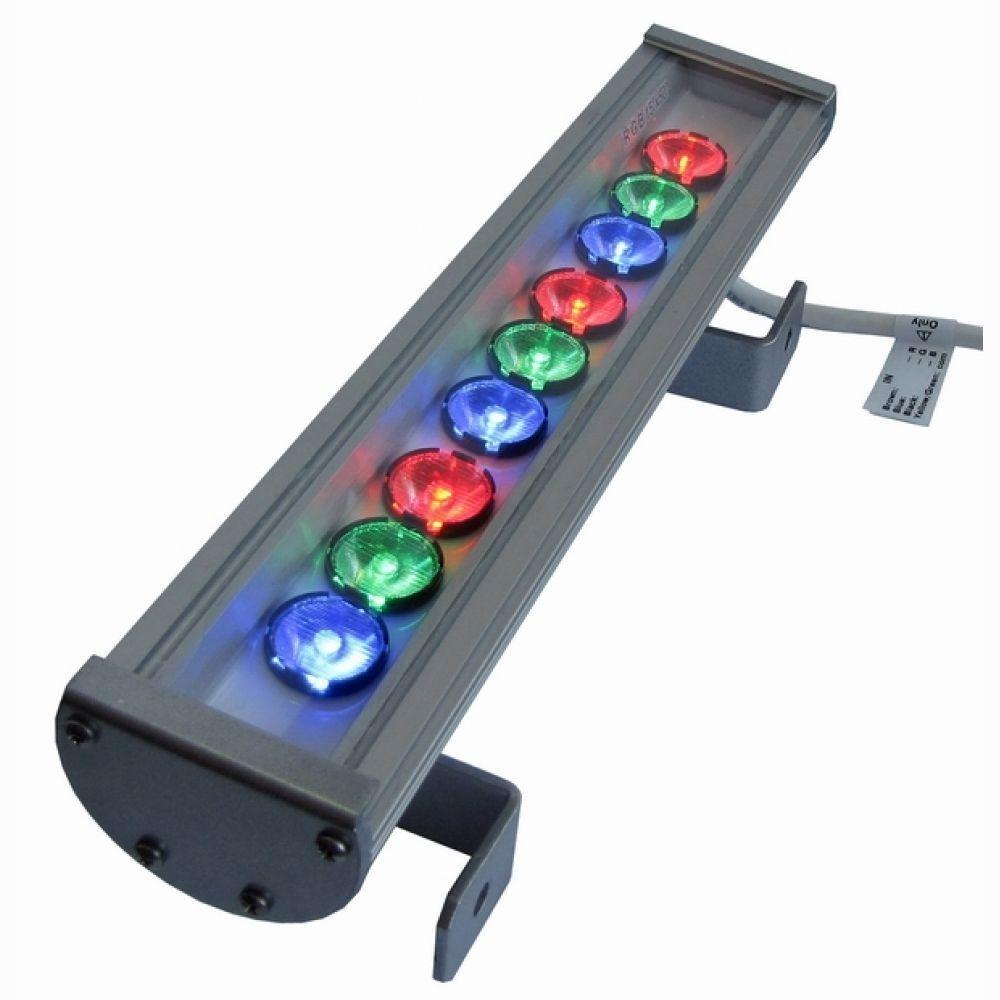 Лінійний світлодіодний прожектор LS Line-3-65-09-C IP65 RGB 345 мм (09С) RGB, фото 1