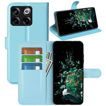 Чохол-книжка Litchie Wallet для OnePlus Ace Pro / 10T Light Blue