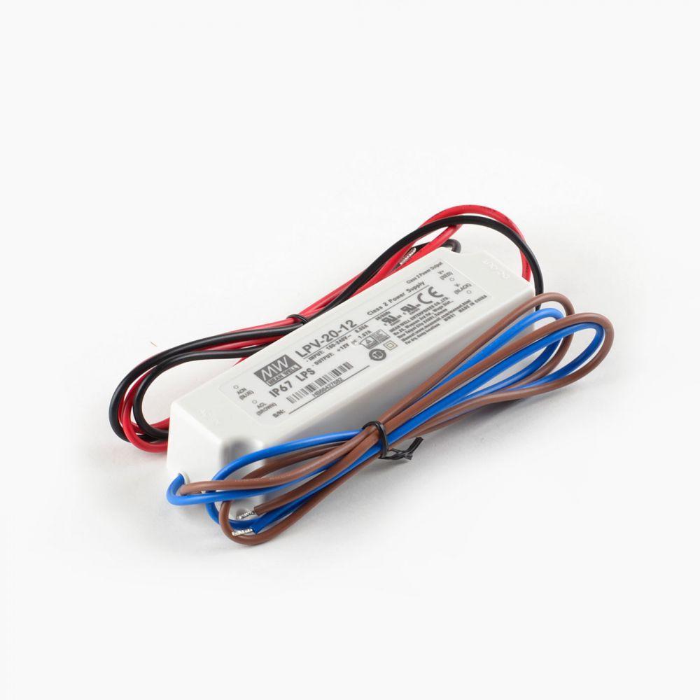 Блок живлення MeanWell Герметичний 12 V 20 Вт (арт.LPV-20-12), фото 1