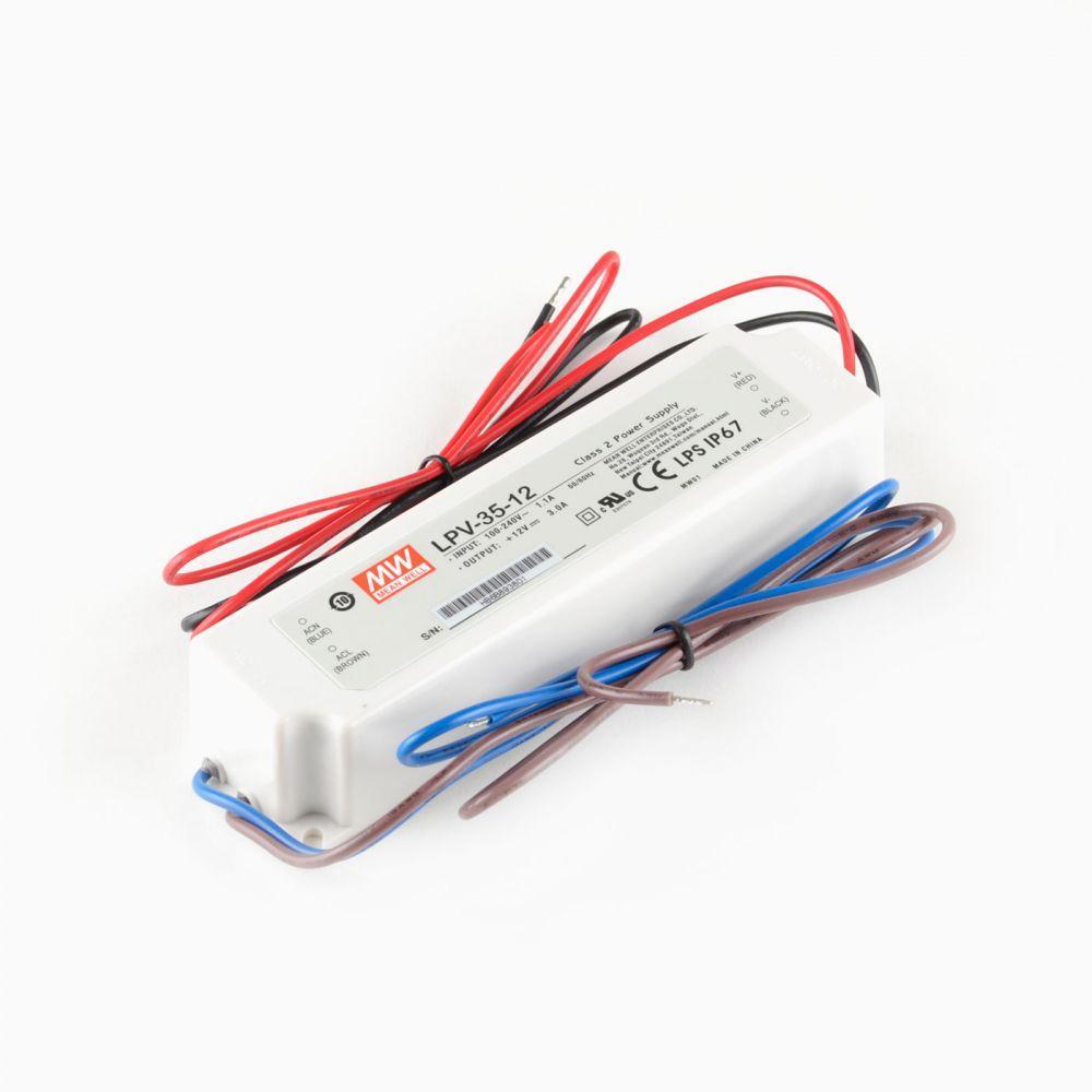 Блок живлення MeanWell Герметичний 12 V 35 Вт (арт.LPV-35-12), фото 1
