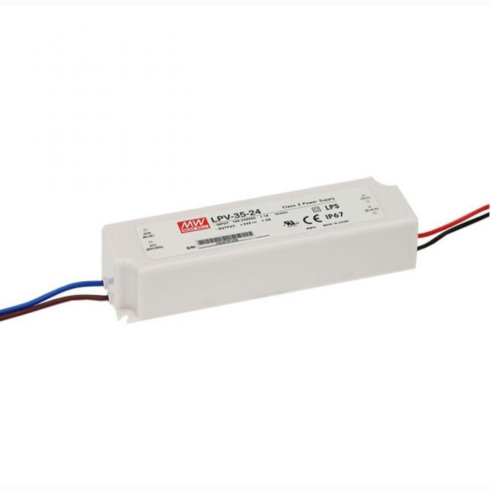 Блок живлення MeanWell Герметичний 24V 35 Вт (арт.LPV-35-24), фото 1