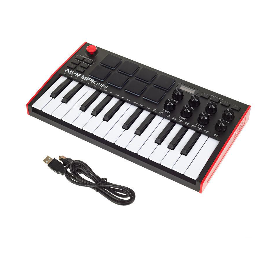 MIDI-клавіатура AKAI MPK Mini 3 classic - фото 4 - id-p1348547039