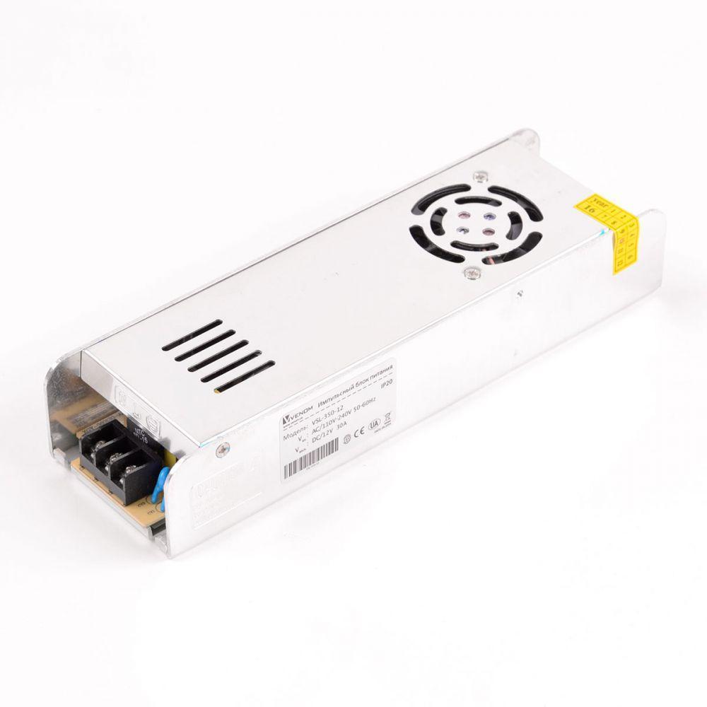 Блок живлення Venom Негерметичний 12 V 360 Вт Slim Standart, фото 1