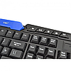 Бездротова ігрова клавіатура та оптична миша HK8100 USB адаптер Чорна, фото 4