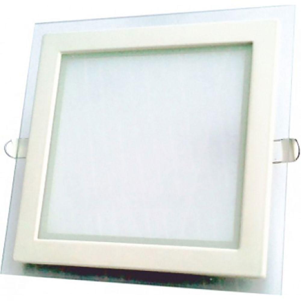 Світильник вбудований LED PANEL RIGHT HAUSEN квадрат GLASS 24W 4000K IP20 HN-233040, фото 1