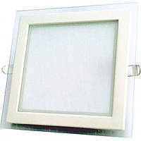 Світильник вбудований LED PANEL RIGHT HAUSEN квадрат GLASS 24 W 4000 K IP20 HN-233040