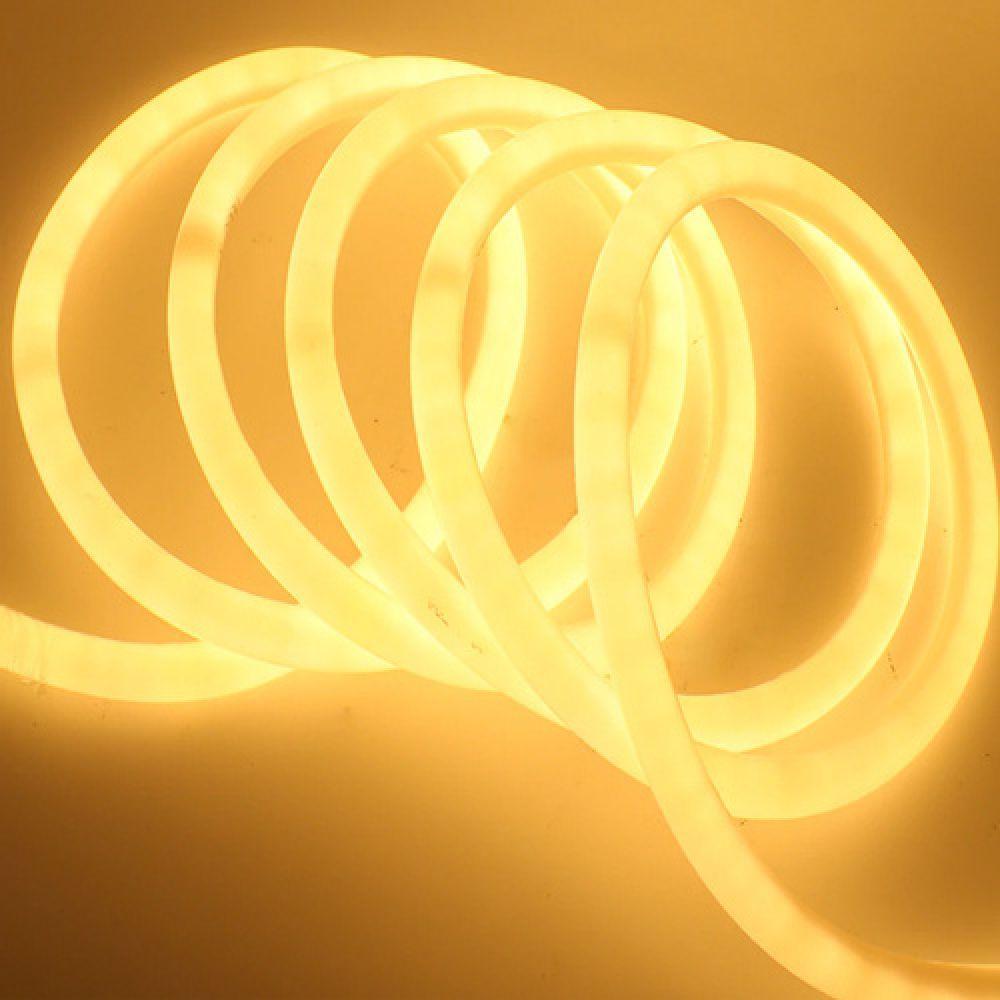 Світлодіодний неон Venom круглий SMD 2835 120д.м. (IP67) 220 V (VPN-2835120220R-WW) тепло-білий, фото 1