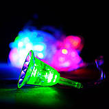 Гірлянда світлодіодна VENOM "КОЛОКОЛЬЧИК" 20 LED RGB, прозорий дріт (LS-BELL-20LED-WC-RGB-3) 3 шт., фото 4