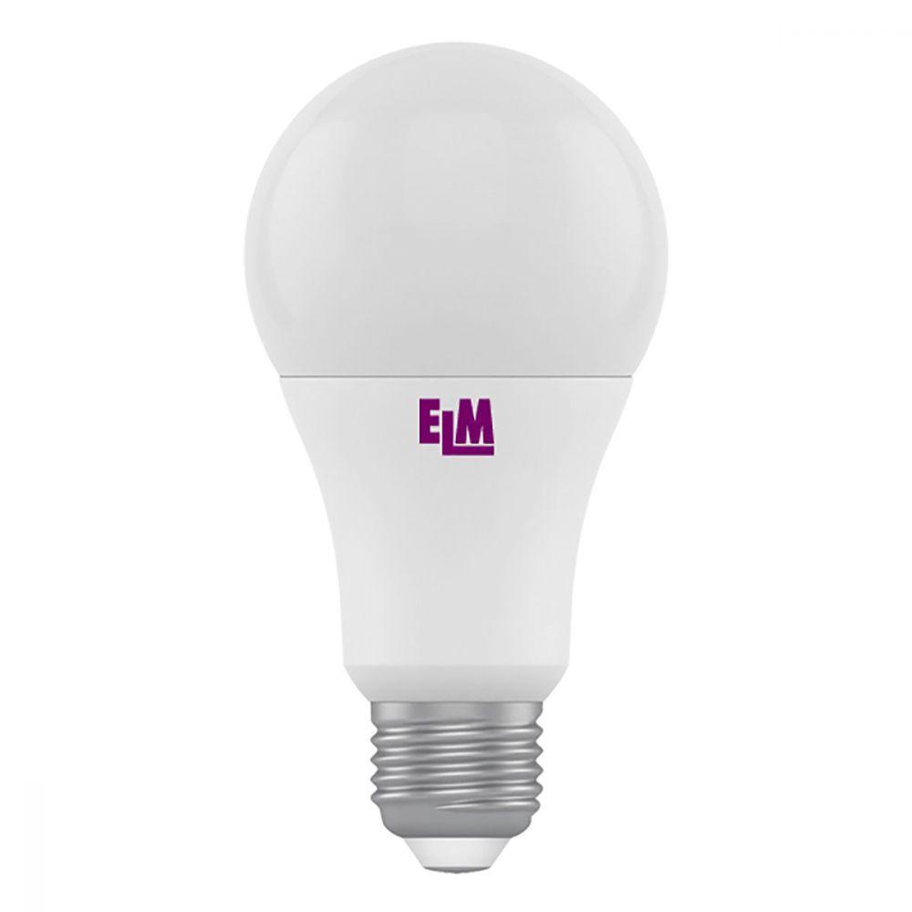 Світлодіодна лампа ELM B60 10 W PA10L E27 3000 (18-0060) Тепло-білий