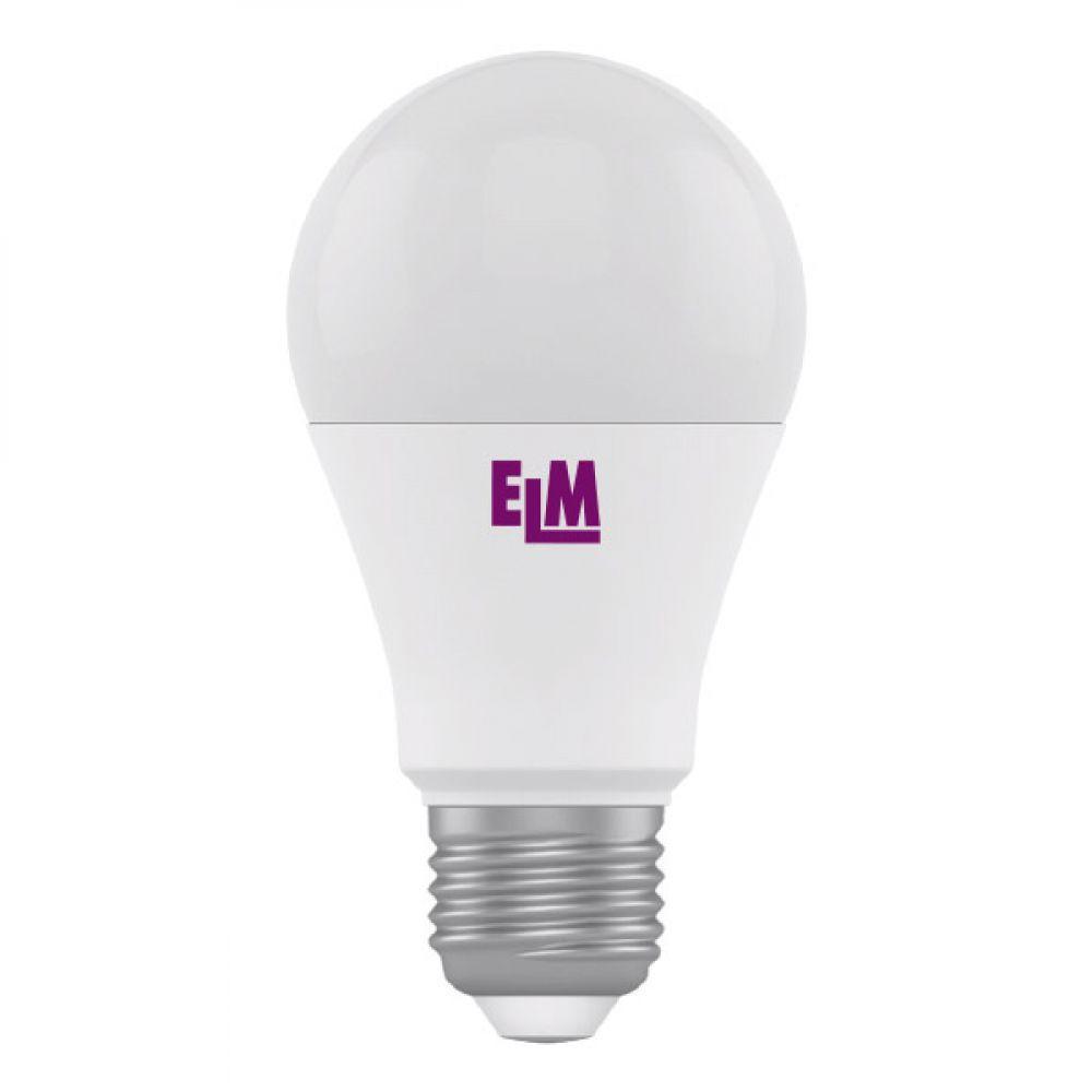 Світлодіодна лампа ELM B60 12 W PA10 E27 4000 ELM (18-0043) Білий