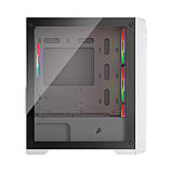 Корпус 1stPlayer T5-WH-4F1-W White без БЖ, фото 5