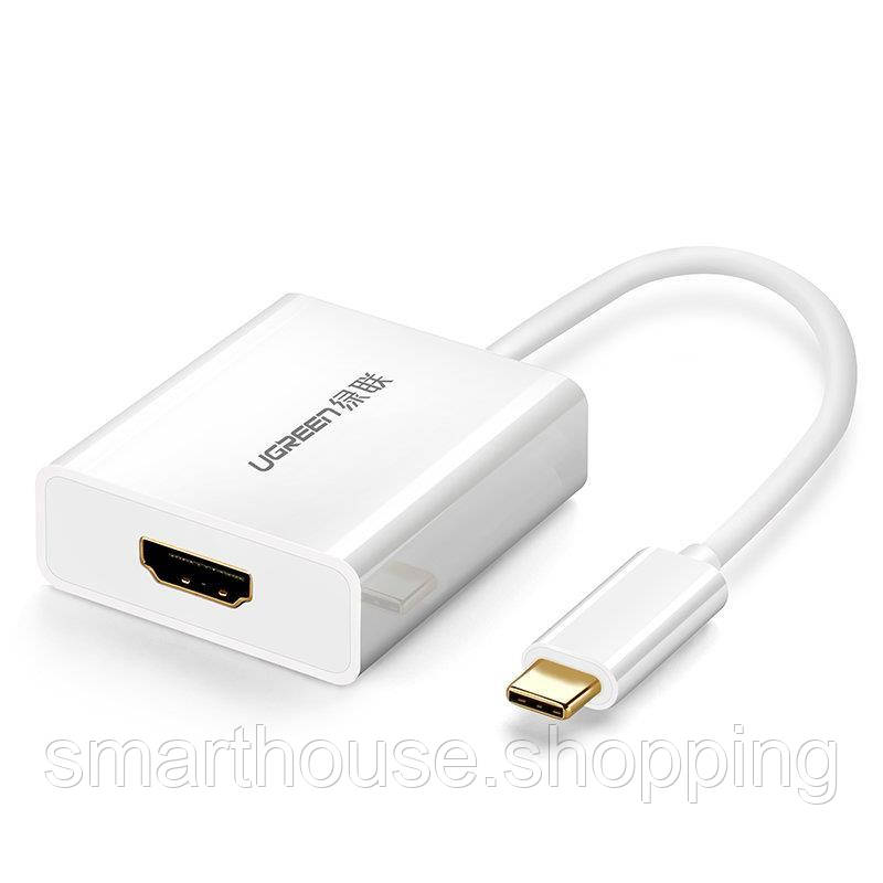 Адаптер Ugreen HDMI - USB Type-C (F/M), White (40273), фото 1
