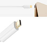 Адаптер Ugreen HDMI - USB Type-C (F/M), White (40273), фото 3