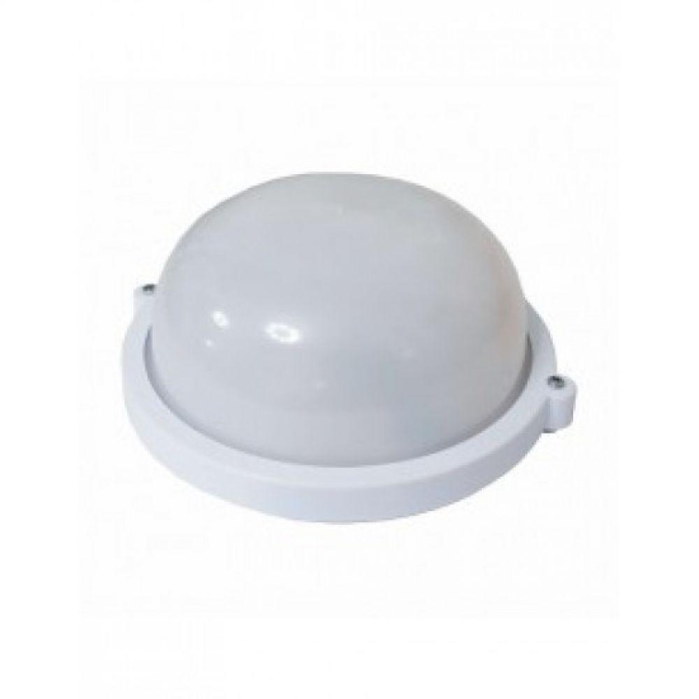 Світильник банник 220тм LED-WPR-10W aluminium 1000Lm 6500 K IP44 круг
