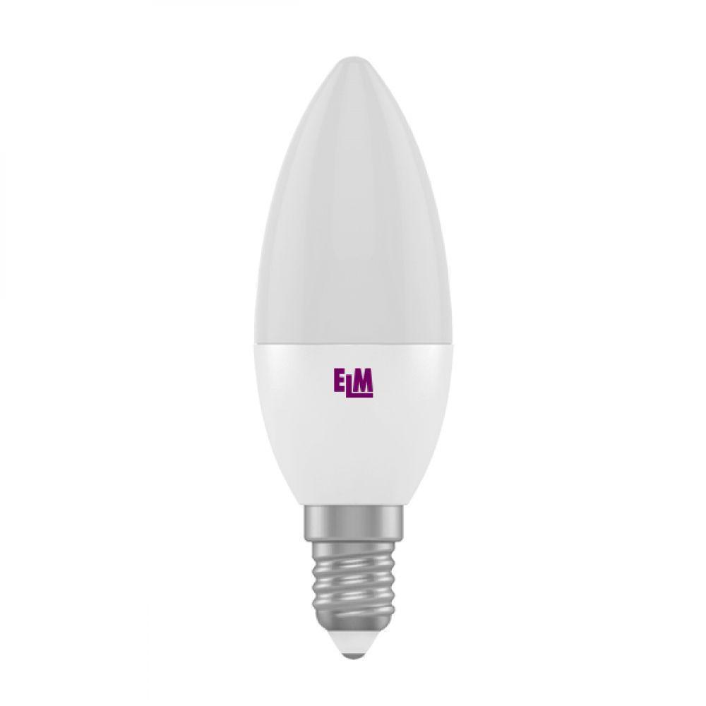 Світлодіодна лампа ELMC37 8W PA10 E14 4000 (18-0165) Білий