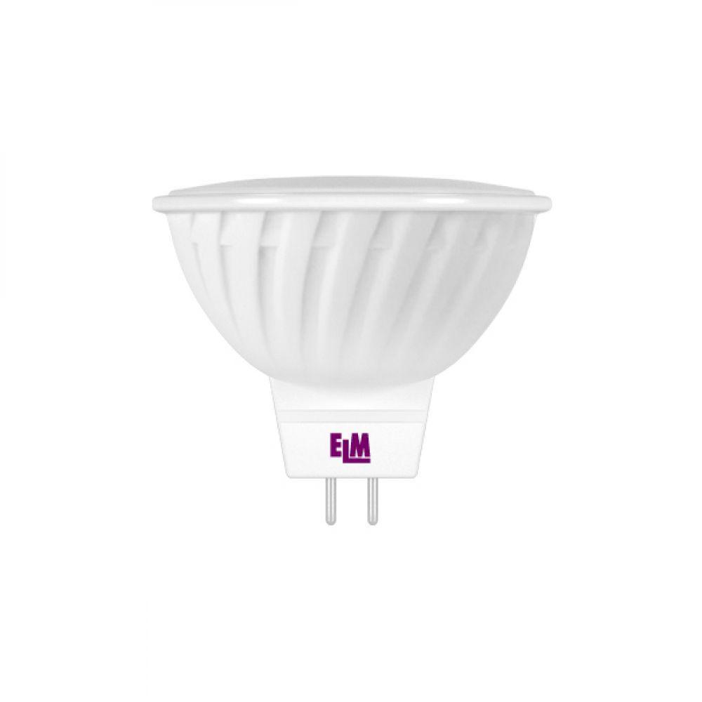 Світлодіодна лампа ELM MR16 3W P31 GU5.3 4000 ELM (18-0010) Білий, фото 1