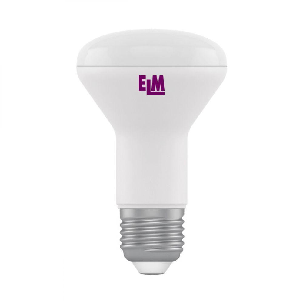 Світлодіодна лампа ELM R63 7W PA10 E27 3000 (18-0055) Тепло-білий