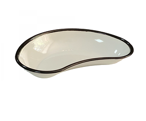 ЛОЕ-260 Лоток кусоподібний емальований 260х140х40 мм., фото 1