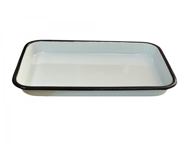 ЛУЕ-300 Лоток прямокутний емальований 300 х 200 х 35 мм.