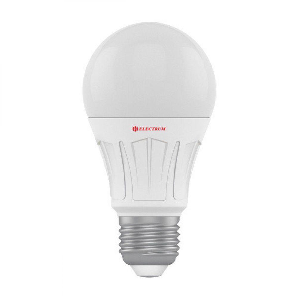 Світлодіодна лампа Electrum A60 10 W PA LS-V10 E27 4000 (A-LS-1520) Білий, фото 1