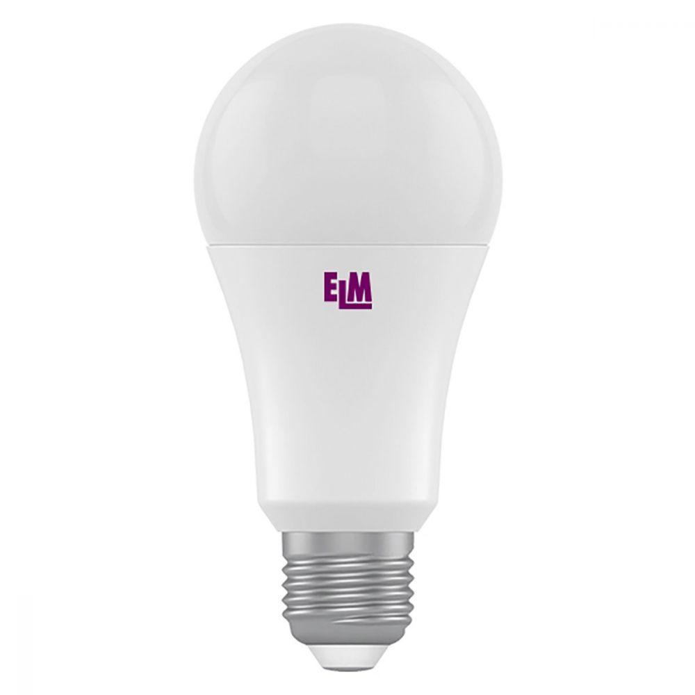 Світлодіодна лампа ELM B60 14 W PA10L E27 4000 (18-0149) Білий