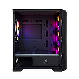 Корпус 1stPlayer T5-BK-4F1 Black без БЖ, фото 4