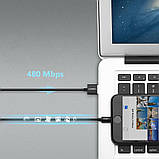 Кабель Ugreen USB - Lightning (M/M), 2 м, Black (80823), фото 6