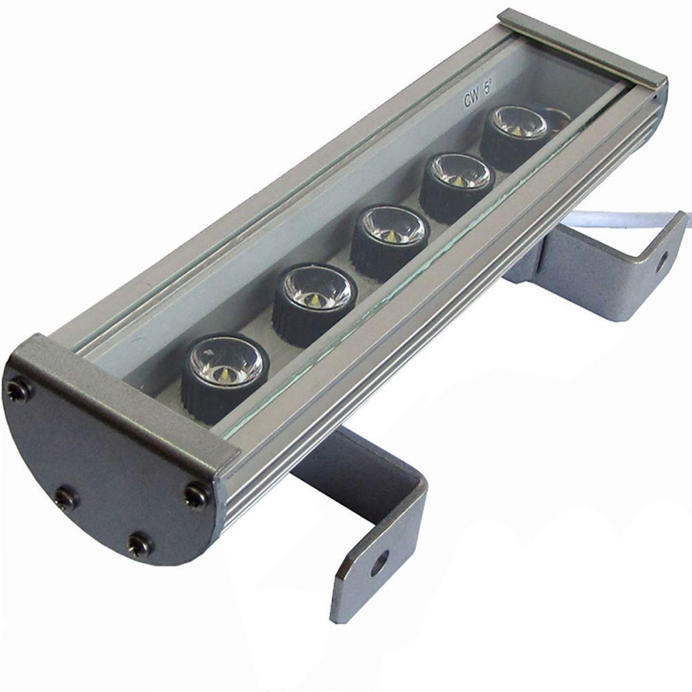 Лінійний світлодіодний прожектор LS Line-1-20-05-C-24V IP20 251 мм Холодно-білий, фото 1