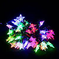 Гірлянда світлодіодна VENOM "Зірка" 40 LED, чорний дріт (LS-STAR-40LED-BC-RGB)