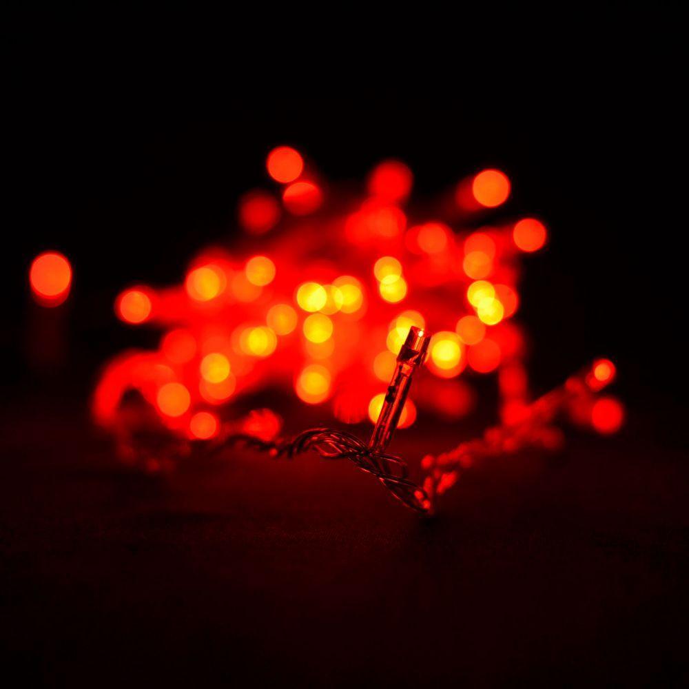 Гірлянда світлодіодна VENOM 100LED, білий дріт (LS-LED-100LED-WC-R), фото 1